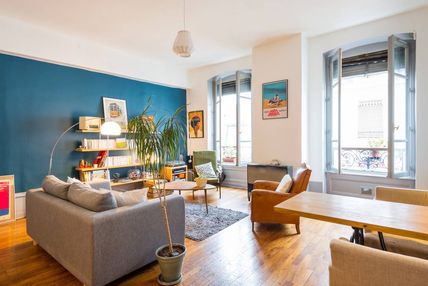 Avant/Après : réaménagement et décoration d'un deux pièces à Lyon